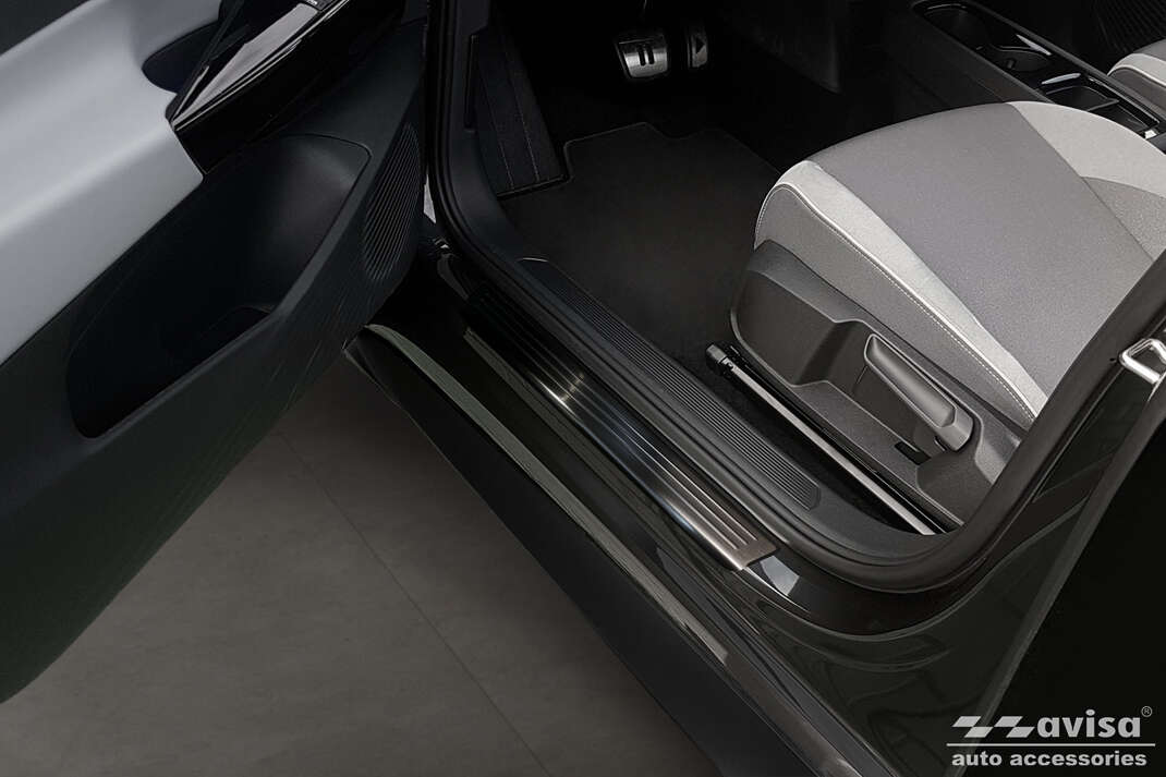Ochranné kryty prahů, VW ID.4, 2020- , Black