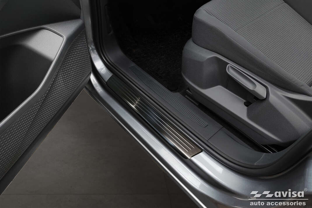 Ochranné kryty prahů, VW Caddy, 2020- , Black