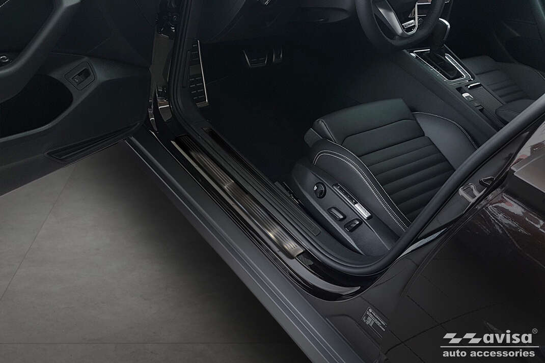 Ochranné kryty prahů, VW Passat B8, 2014-2023, Black