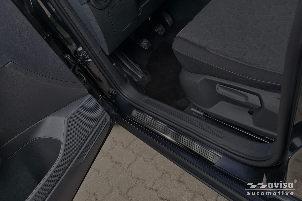 Ochranné kryty prahů, VW T-Cross, 2018- , Black
