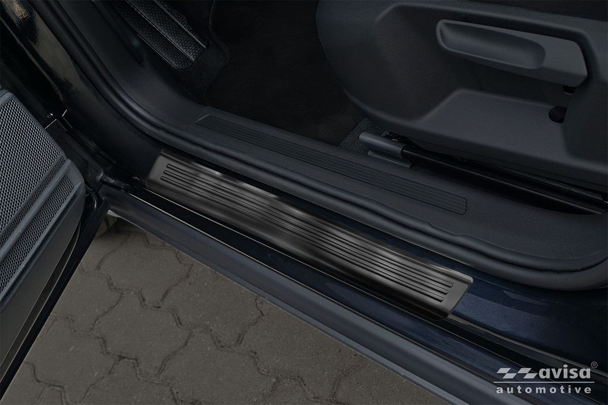 Ochranné kryty prahů, VW T-Cross, 2018- , Black
