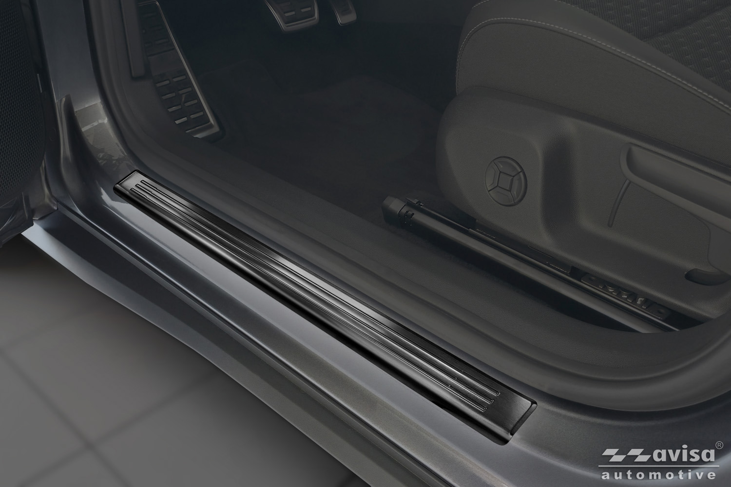 Ochranné kryty prahů, VW T-Roc II, 2025- , Black
