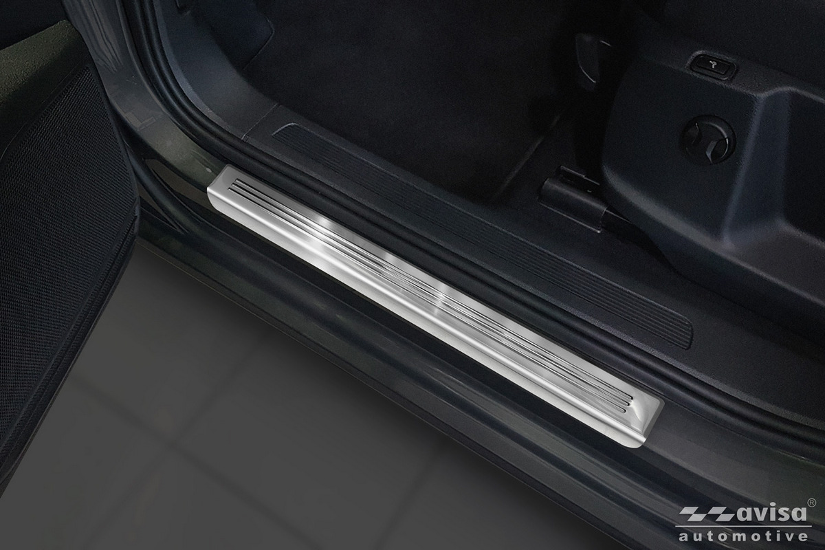 Ochranné kryty prahů, VW Touran II, 2016- , Silver