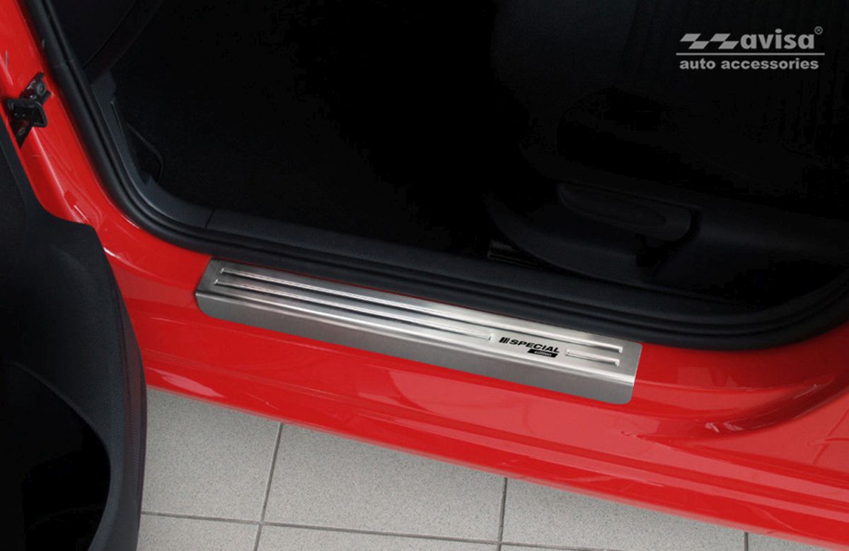 Ochranné kryty prahů, VW Polo V, 6C, 2009-2017, Special Edition , Silver