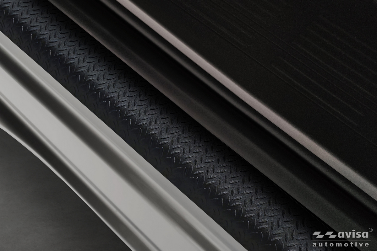 Ochranné kryty prahů, VW Transporter T7, 2021- , Black