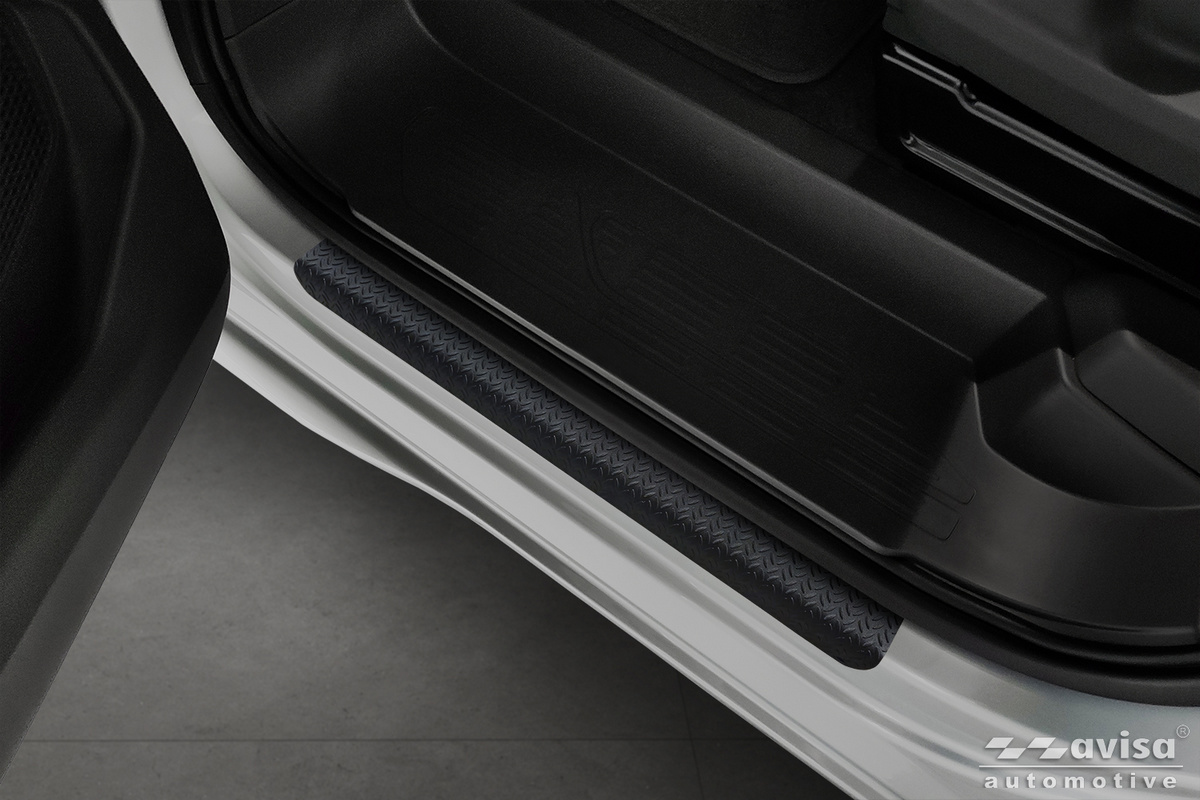 Ochranné kryty prahů, VW Transporter T7, 2021- , Black