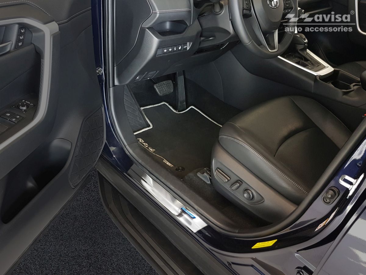 Ochranné kryty prahů, Toyota Rav4 V, 2018- , Silver