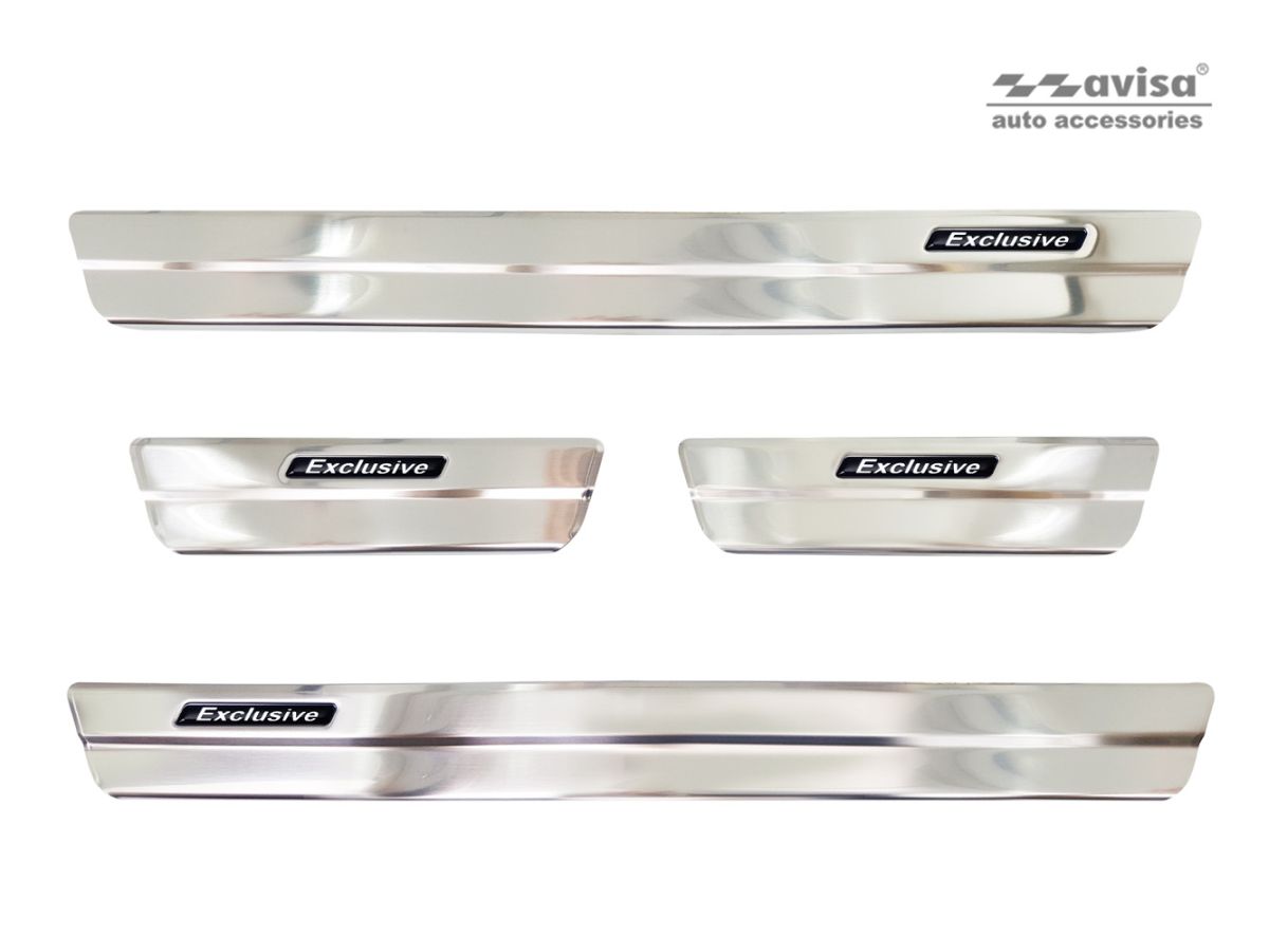 Ochranné kryty prahů, Suzuki Swace, 2020- , Exclusive , Silver