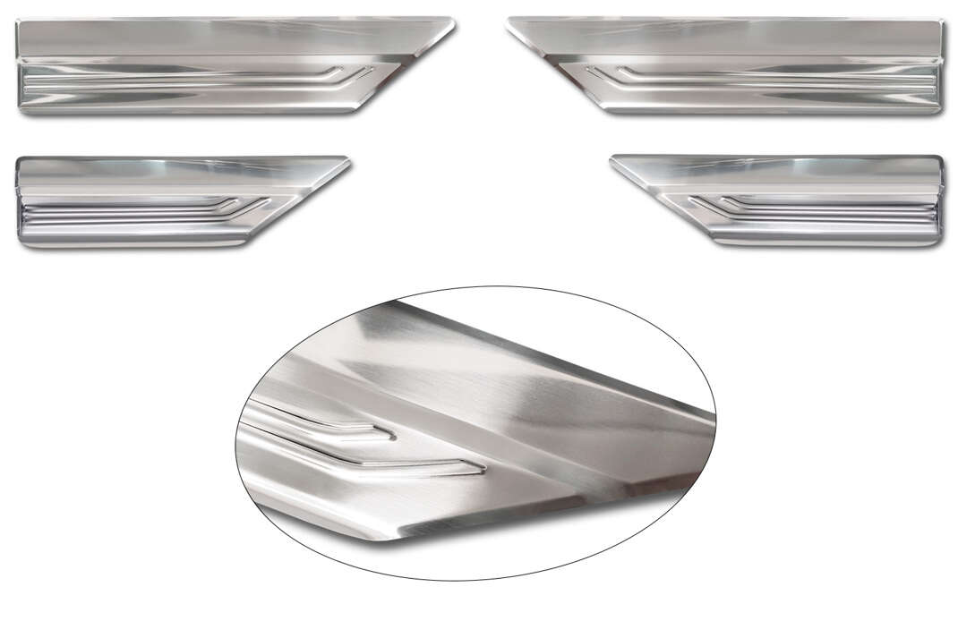 Ochranné kryty prahů, Lexus RX, AL3, 2023- , Silver