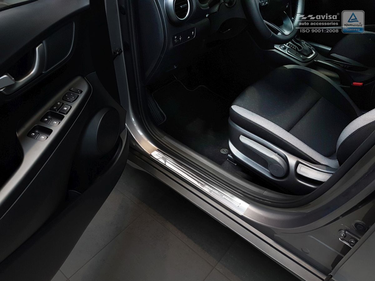 Ochranné kryty prahů, Hyundai Kona, 2017- , Sportline , Silver