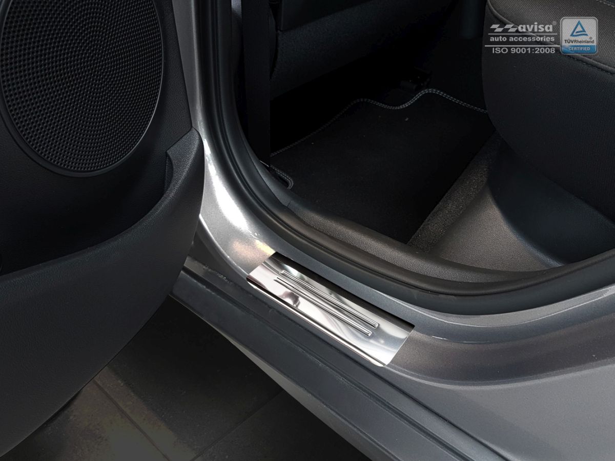 Ochranné kryty prahů, Hyundai Kona, 2017- , Sportline , Silver