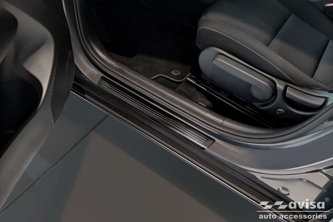 Ochranné kryty prahů, Hyundai Kona II, 2023- , Black