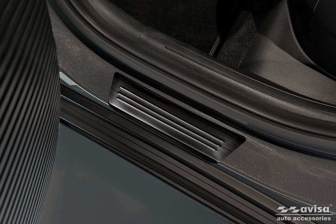 Ochranné kryty prahů, Hyundai Kona II, 2023- , Black
