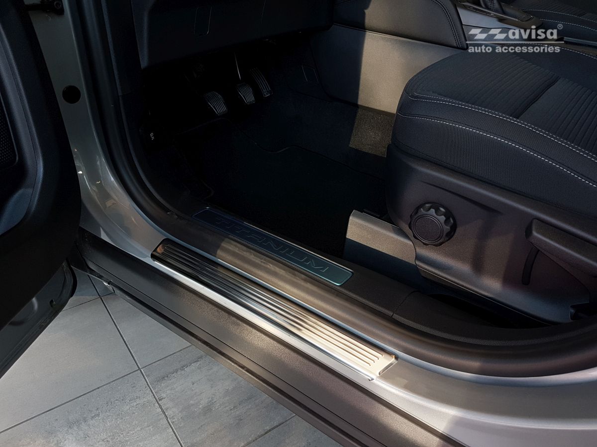 Ochranné kryty prahů, Ford Kuga III, 2019- , Silver