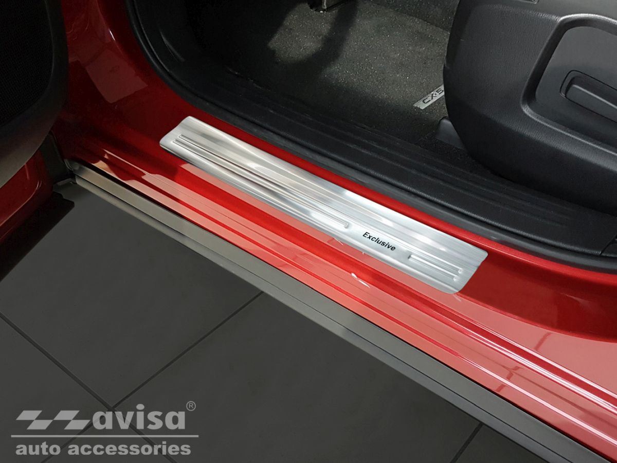 Ochranné kryty prahů,  Mazda CX-5, 2017- , Exclusive , Silver