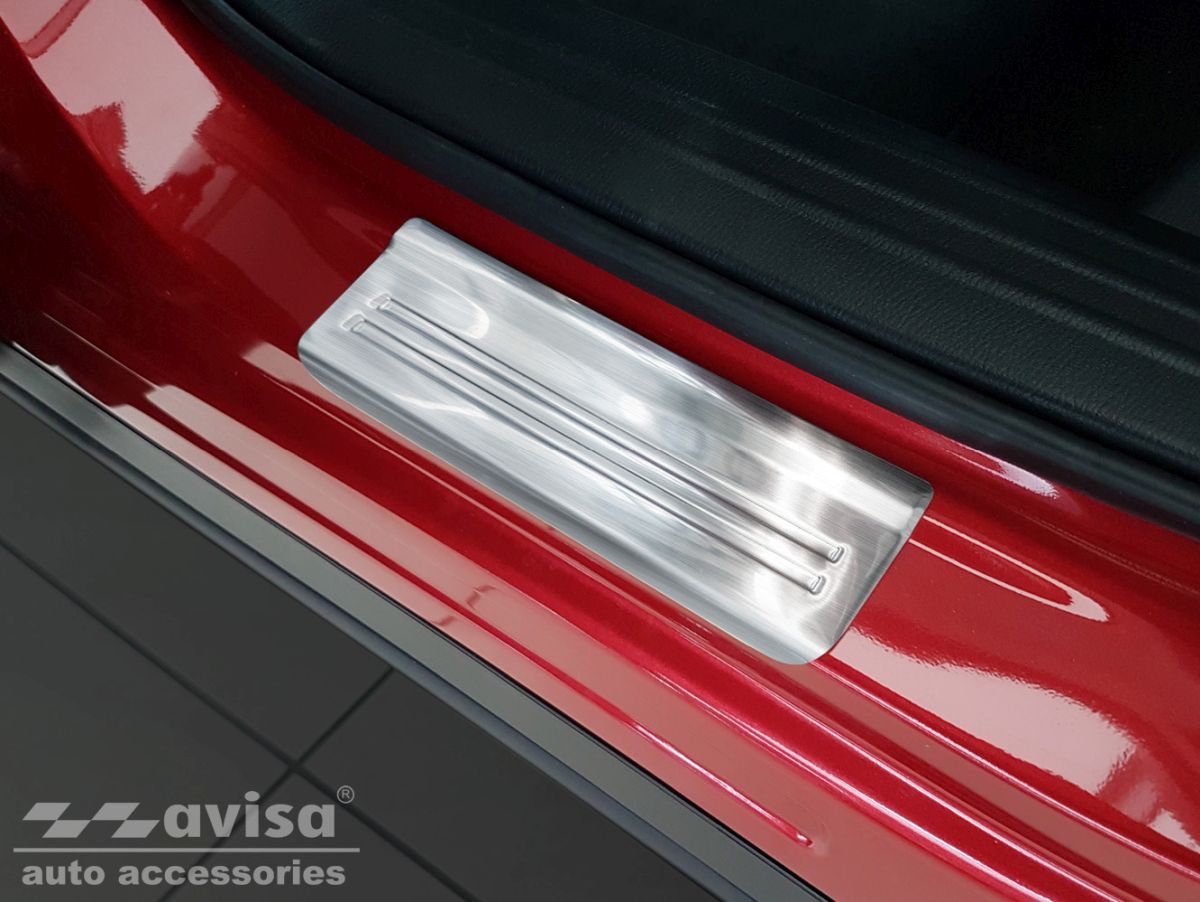 Ochranné kryty prahů,  Mazda CX-5, 2017- , Exclusive , Silver