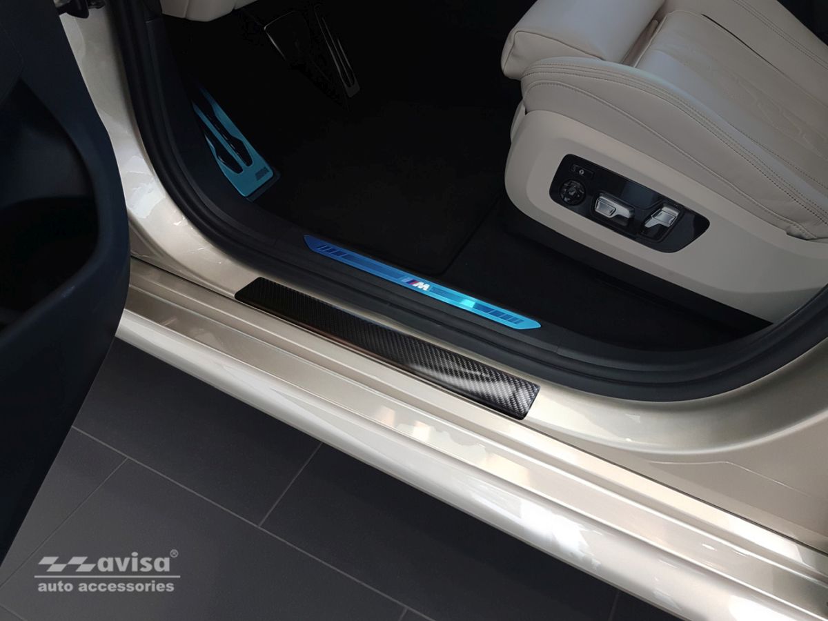 Ochranné kryty prahů, BMW X5, G05, 2018- , M-Paket, Carbon
