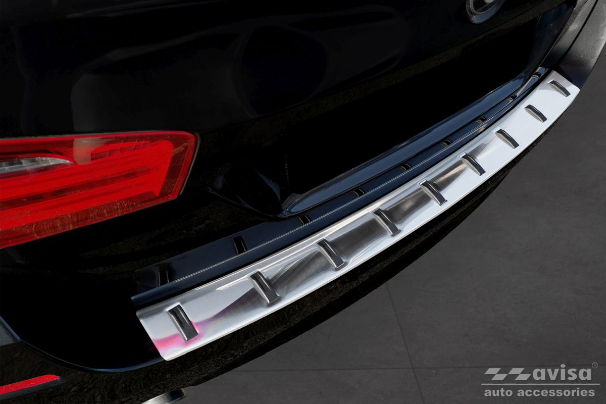 Lišta zadního nárazníku do BMW 5, F11, 2010-2017, Touring, Strong-Silver