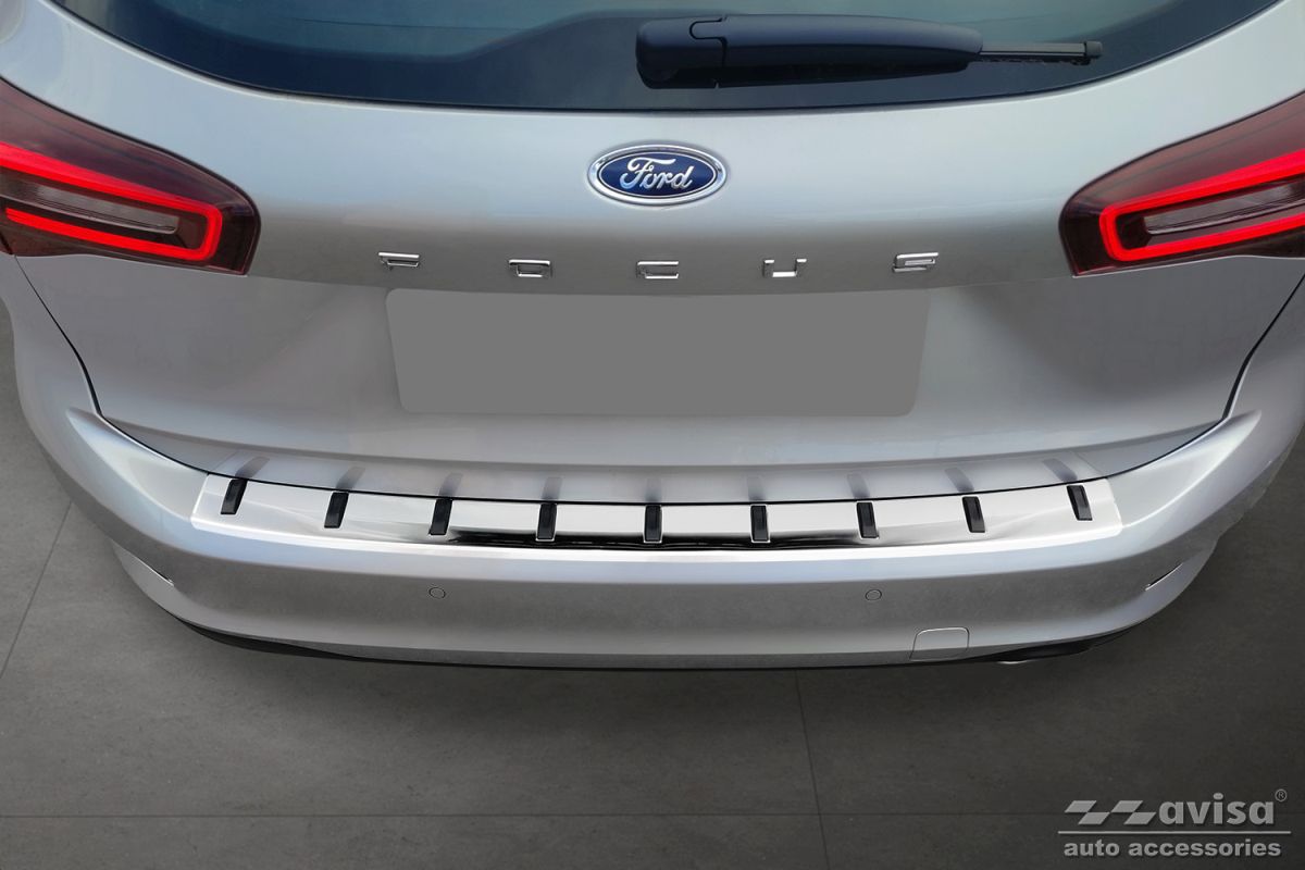 Lišta zadního nárazníku do Ford Focus IV, 2018- , Combi, Strong-Silver