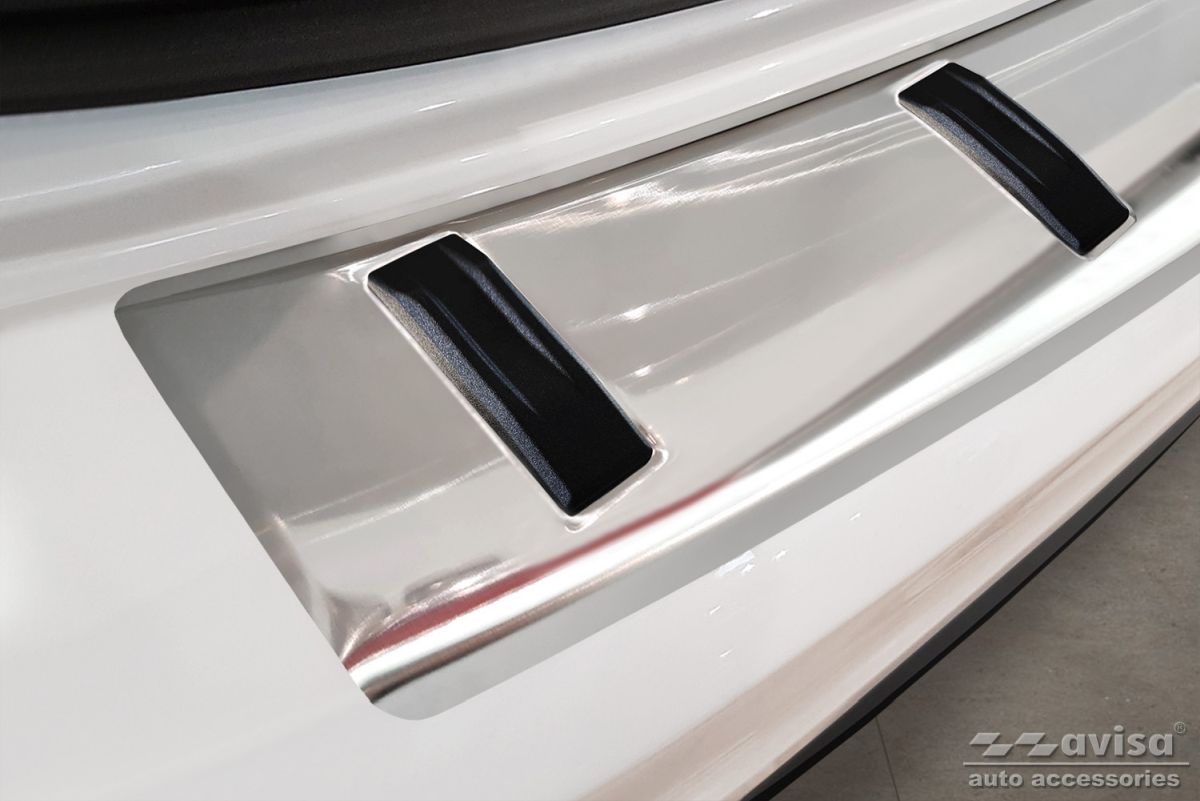Lišta zadního nárazníku do Volvo V60 I, 2014-2018, Cross Country, Strong-Silver