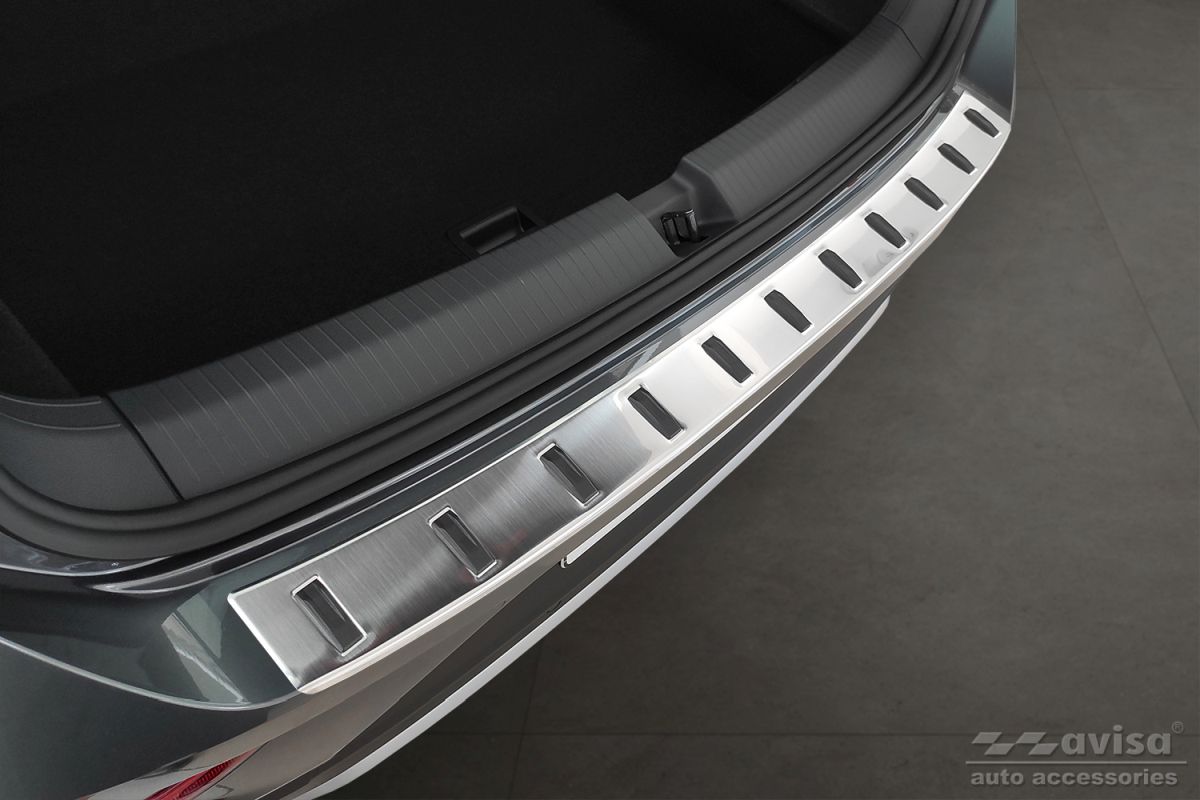Lišta zadního nárazníku do VW T-Roc, 2017-2026, Strong-Silver