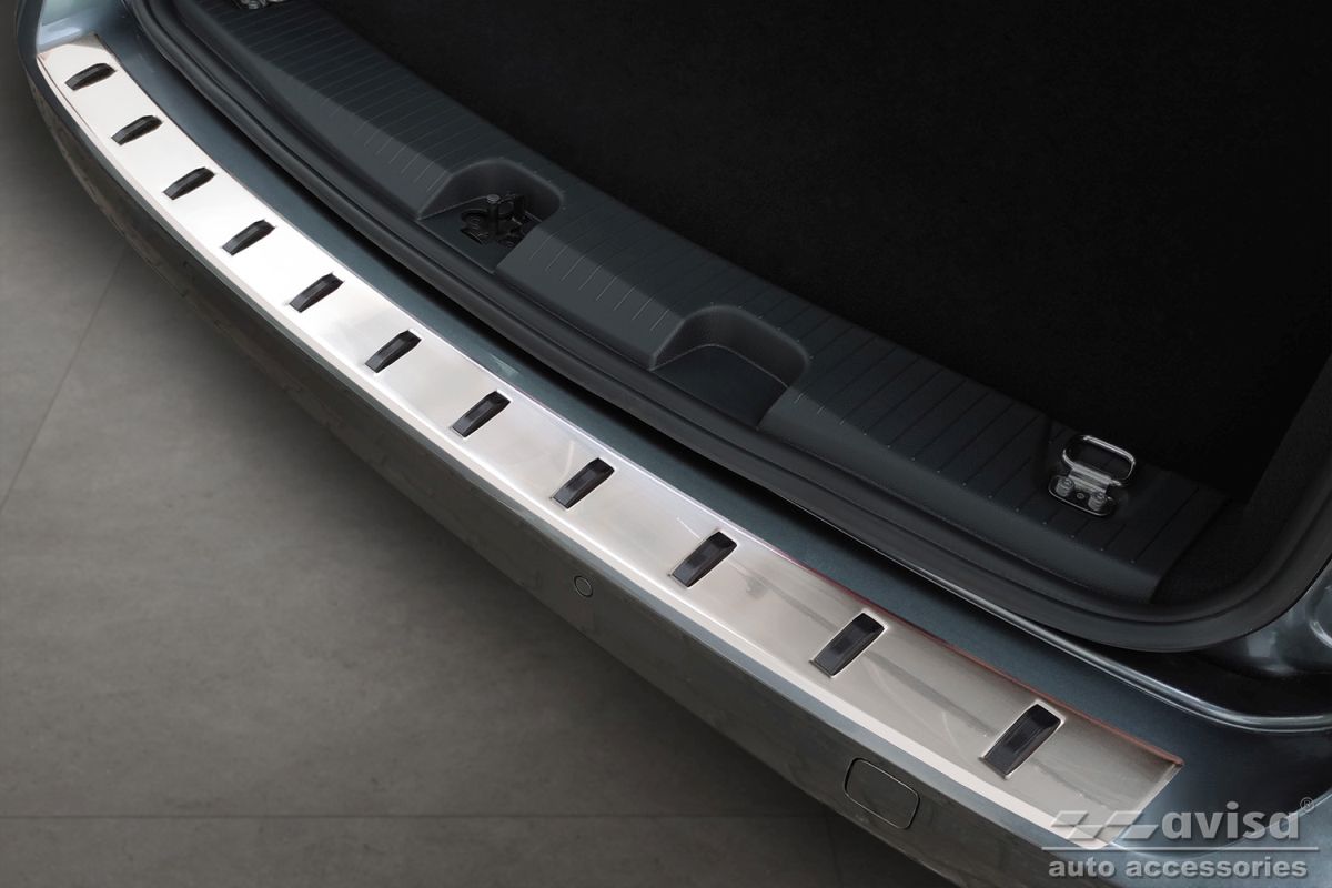 Lišta zadního nárazníku do VW Caddy, 2020- , Cargo, Furgon, Strong-Silver