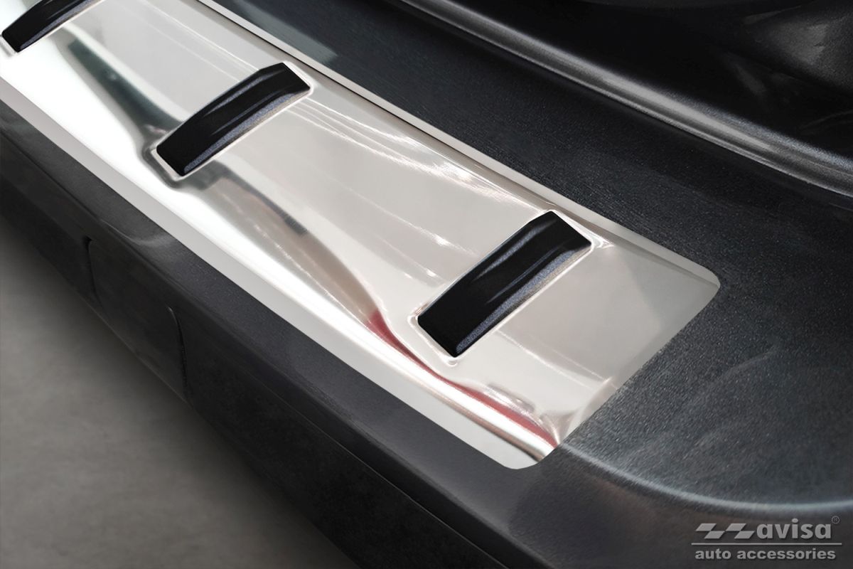 Lišta zadního nárazníku do VW Caddy, 2020- , Cargo, Furgon, Strong-Silver