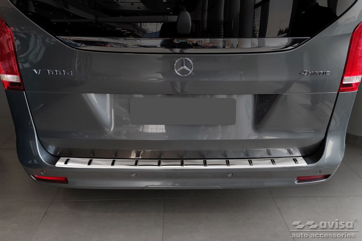 Lišta zadního nárazníku do Mercedes Vito, V-Klasse, W447, 2014- , Strong-Silver