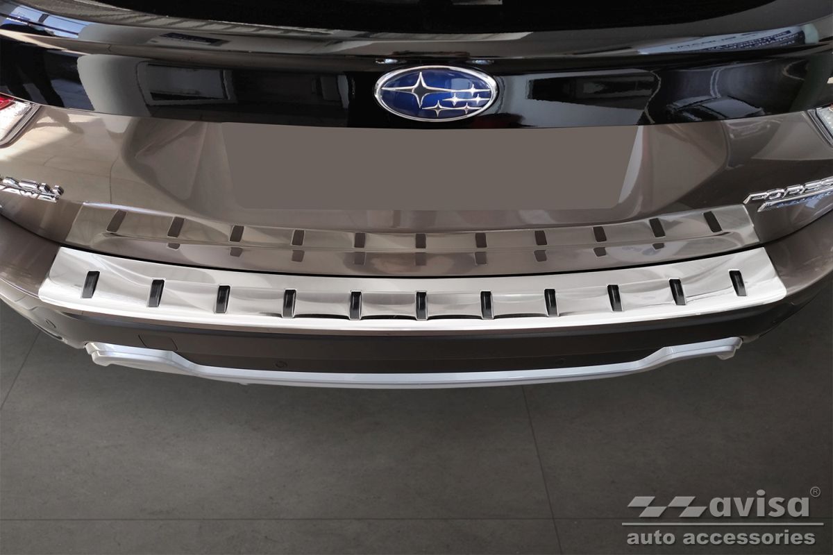 Lišta zadního nárazníku do Subaru Forester V, 2018- , Strong-Silver