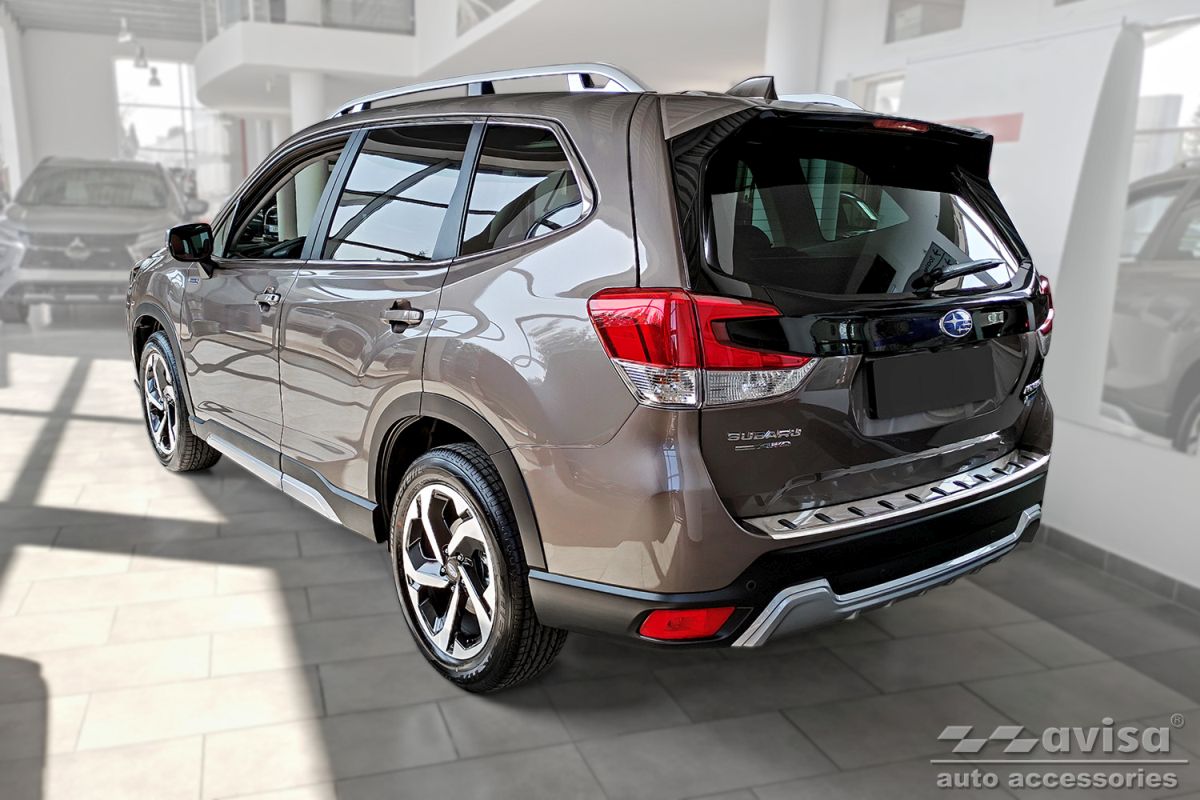 Lišta zadního nárazníku do Subaru Forester V, 2018- , Strong-Silver