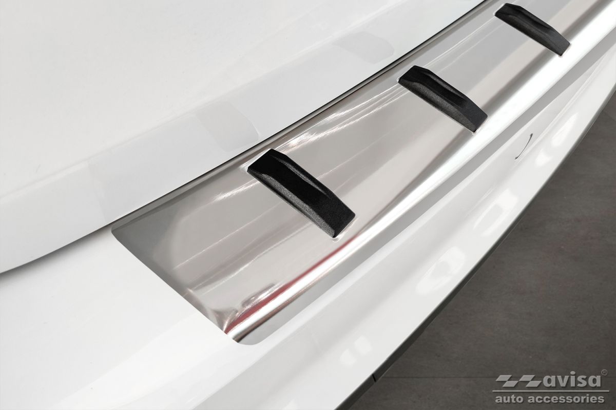 Lišta zadního nárazníku do Audi A4, B9, 2015-2023, Combi, Strong-Silver