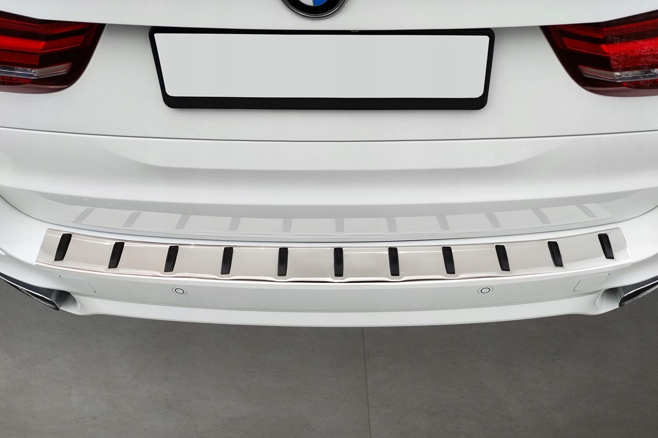 Lišta zadního nárazníku do BMW X5, F15, 2013-2018, M-Paket, Strong-Silver