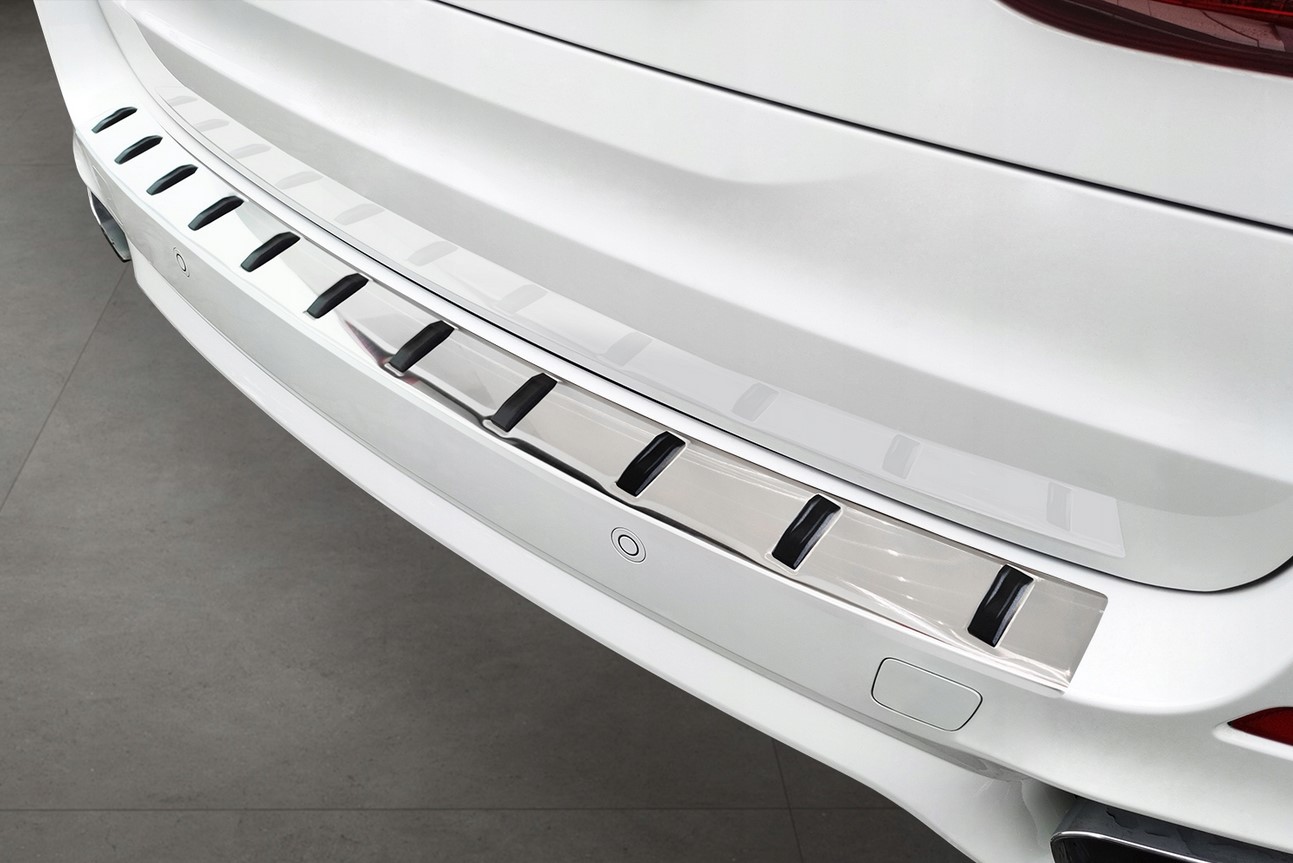 Lišta zadního nárazníku do BMW X5, F15, 2013-2018, M-Paket, Strong-Silver