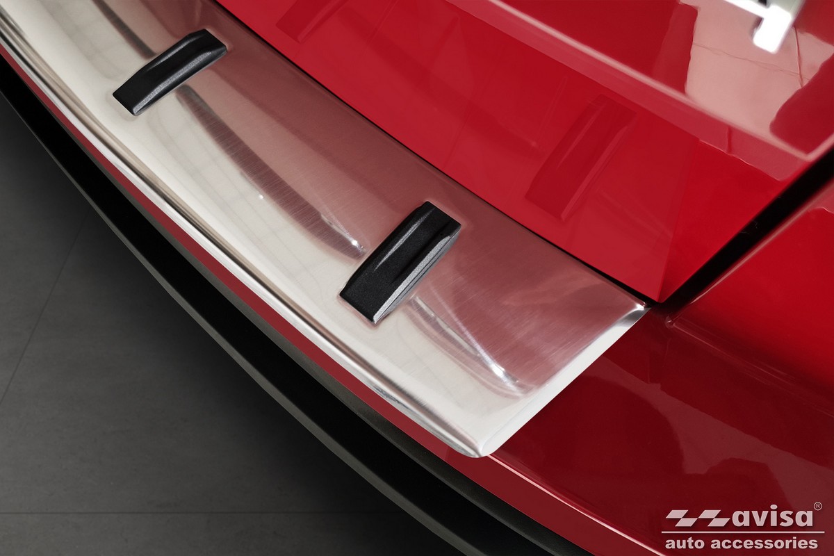 Lišta zadního nárazníku do Škoda Karoq, 2022- , Facelift, Strong-Silver