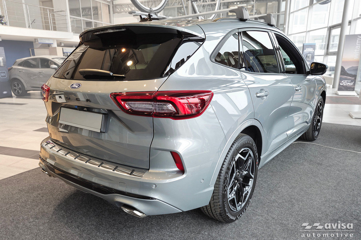 Lišta zadního nárazníku do Ford Kuga III, 2019- , Hybrid, ST-Line, Vignale, Strong-Silver