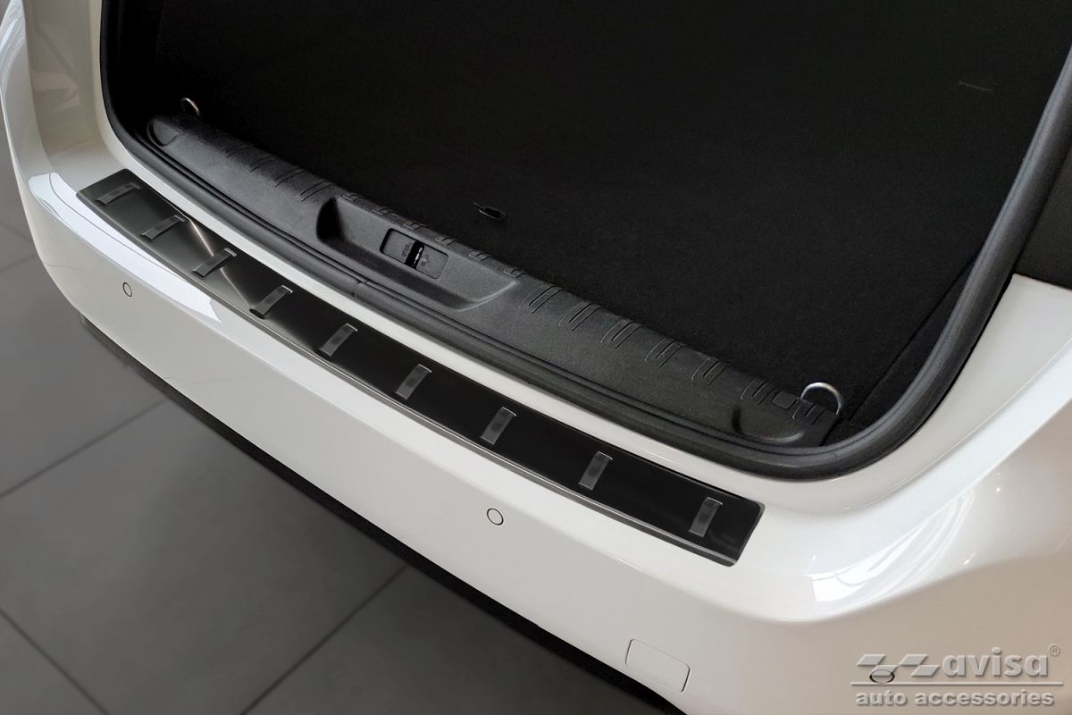 Lišta zadního nárazníku do Peugeot 308 II, 2013-2021, Combi, Strong-Black