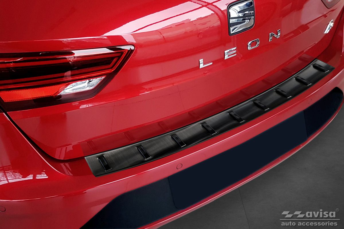 Lišta zadního nárazníku do Seat Leon III, 2012-2020, ST, Combi, Strong-Black