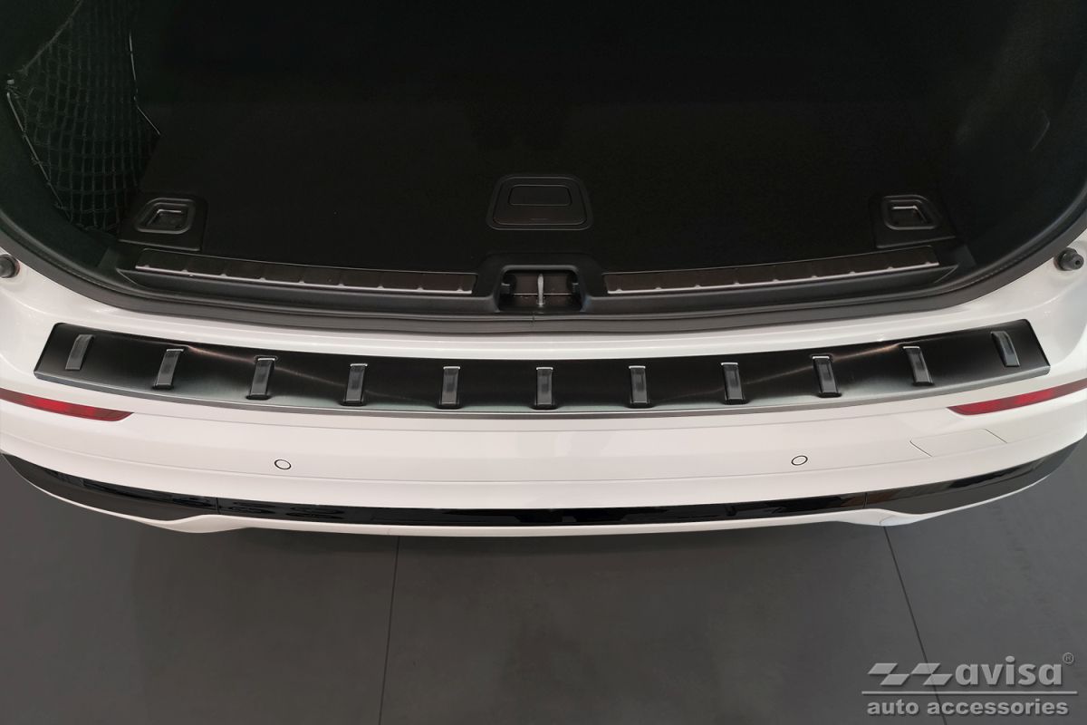 Lišta zadního nárazníku do Volvo XC60 II, 2017-2021, Strong-Black