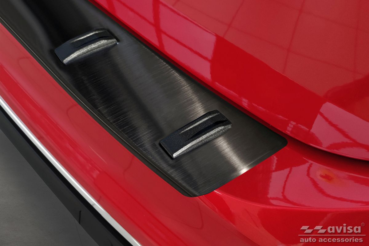 Lišta zadního nárazníku do VW Tiguan II, 2015- , Allspace, Strong-Black