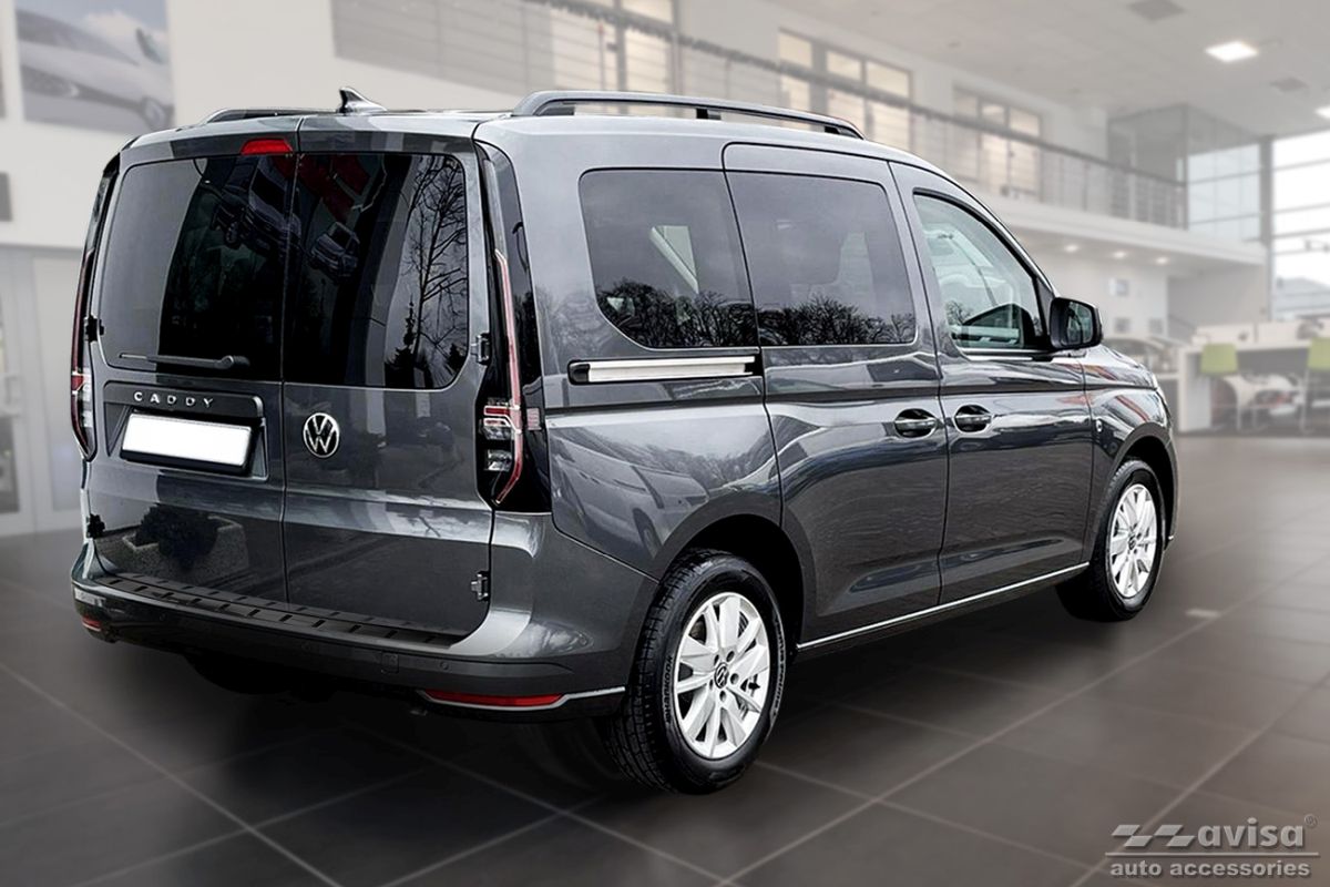 Lišta zadního nárazníku do VW Caddy, 2020- , Strong-Black