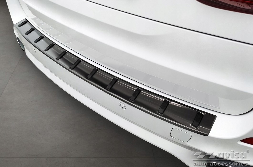 Ochranná lišta zadního nárazníku BMW X5, F15, 2013-2018, M-Paket, Strong-Black