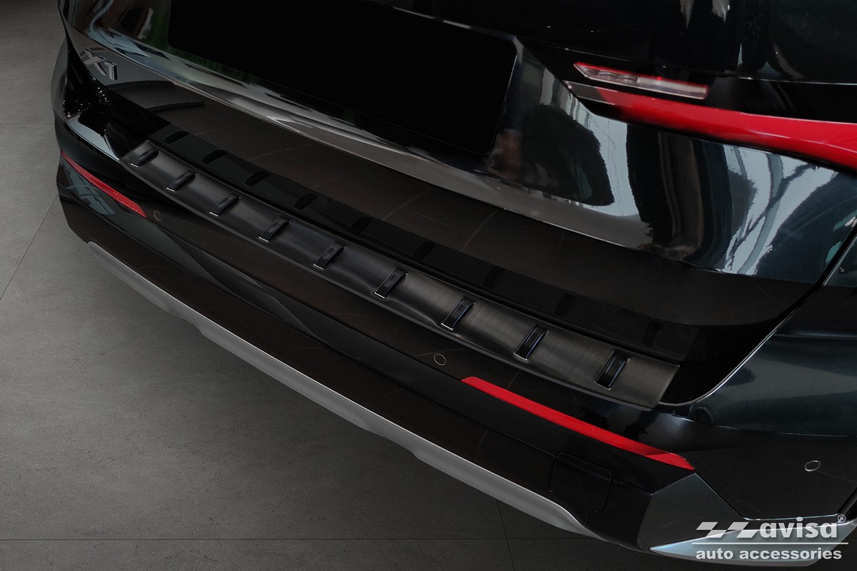 Ochranná lišta zadního nárazníku BMW X1, iX1, U11, 2022- , Strong-Black