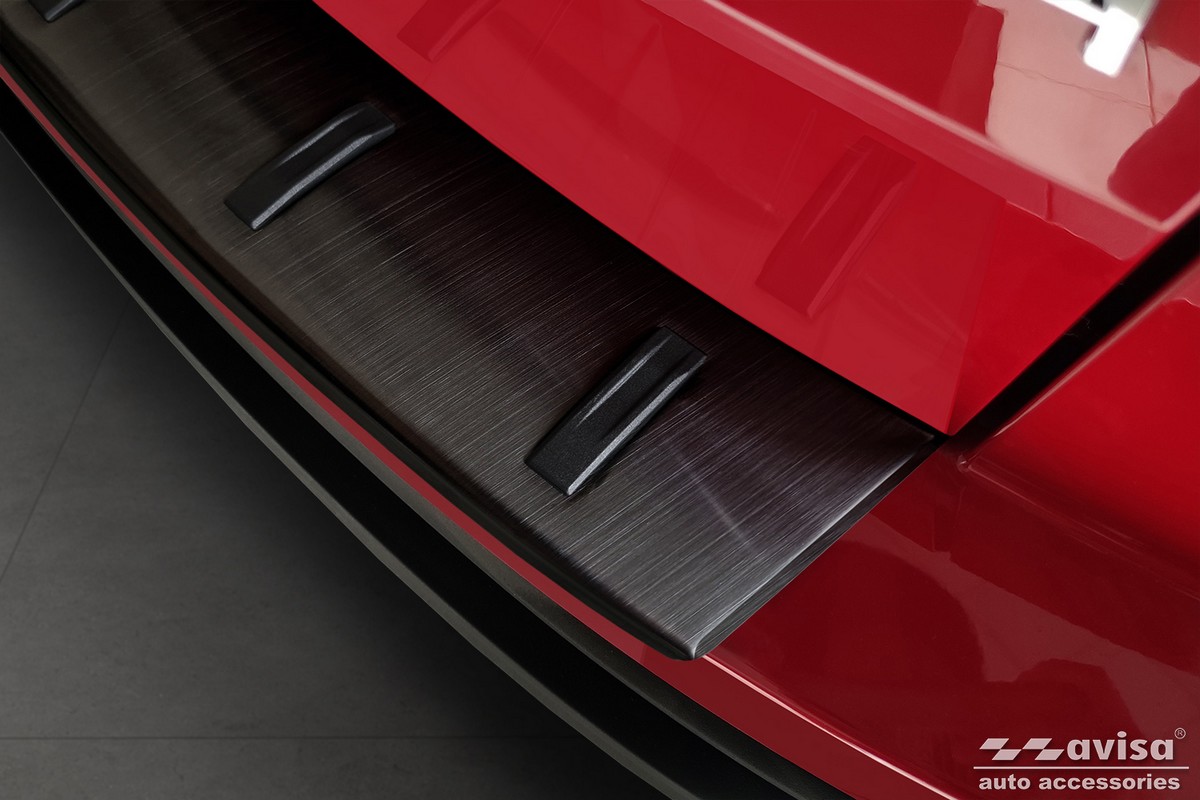 Lišta zadního nárazníku do Škoda Karoq, 2022- , Facelift, Strong-Black