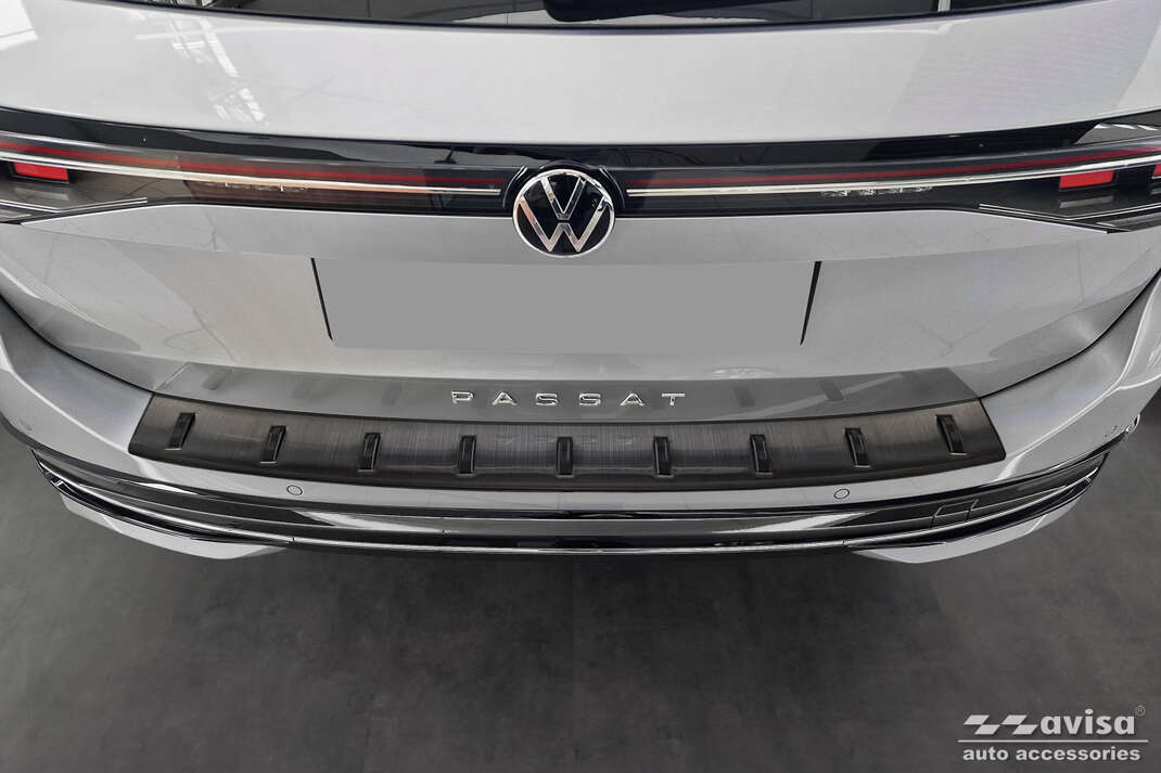 Lišta zadního nárazníku do VW Passat B9, 2024- , Variant, Combi, Strong-Black