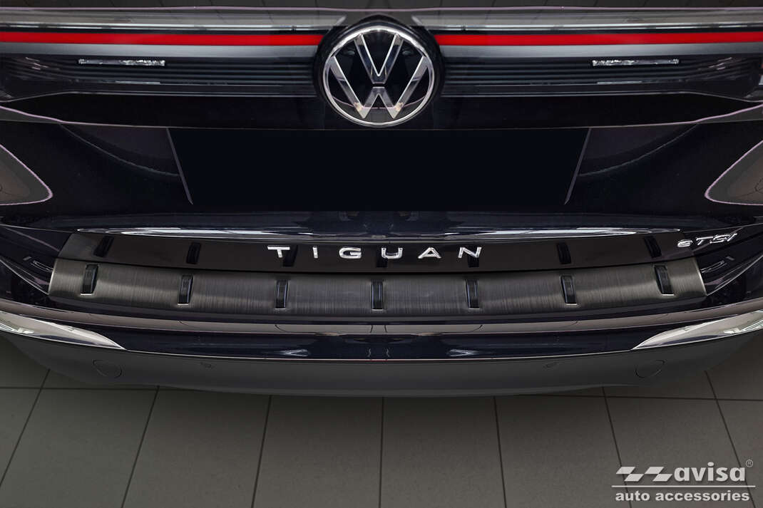 Lišta zadního nárazníku do VW Tiguan III, 2024- , Strong-Black