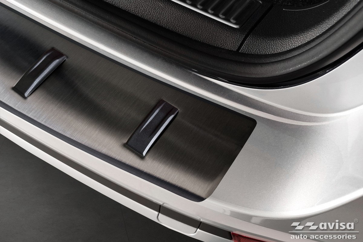 Lišta zadního nárazníku do Škoda Superb III, 2015-2024, Scout, Black
