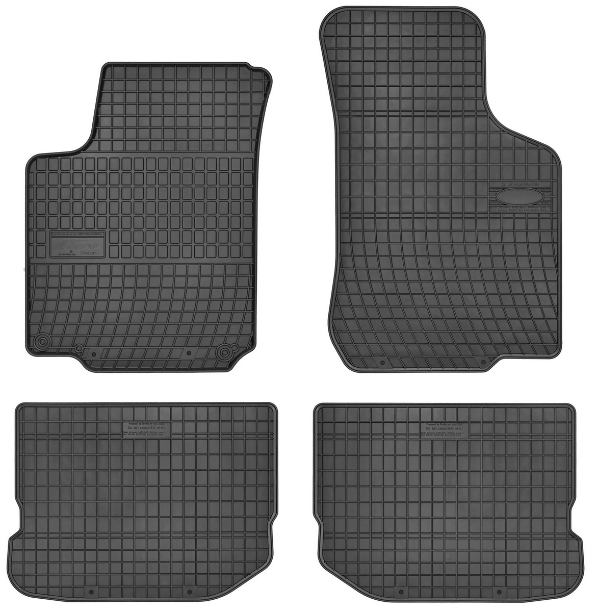 Gumové koberce do auta, Seat Leon, 1999-2006