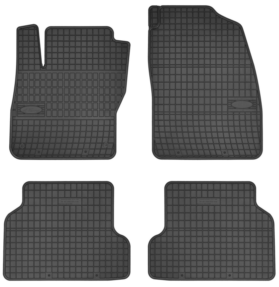 Gumové koberce do auta, Ford Focus II, 2004-2011