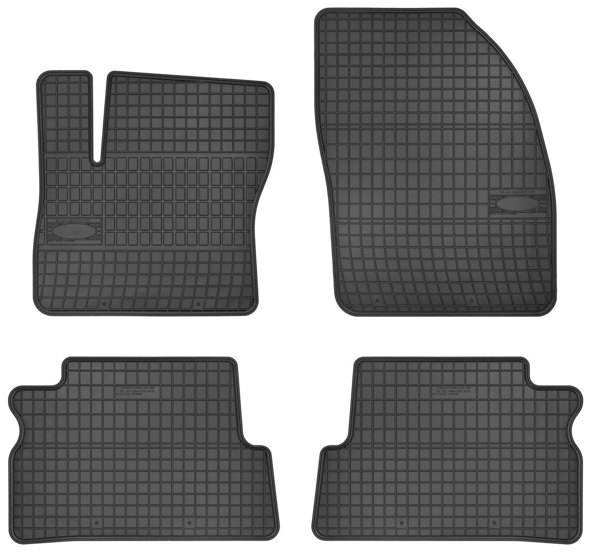 Gumové koberce do auta, Ford C-Max I, 2003-2010