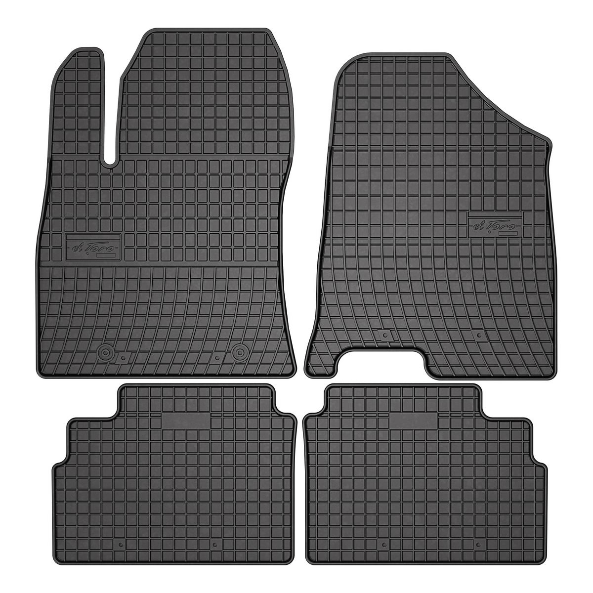 Gumové koberce, Hyundai Kona II, 2023- ,